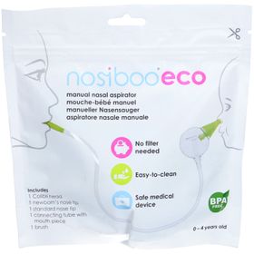 NOSIBOO Eco mundbetriebener Nasensauger