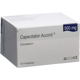 CAPECITABIN Accord Filmtabl 500 mg SDO