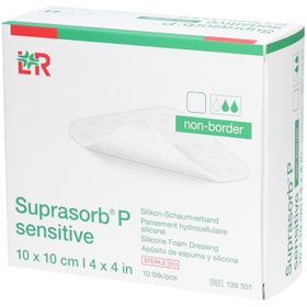 SUPRASORB P sensitive non-border 10x10cm