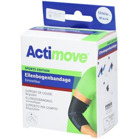 ACTIMOVE® Sports Edition Support de coude réglable Noir