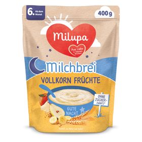 Milupa Gute Nacht Milchbrei Vollkorn Früchte ab dem 6 Monat
