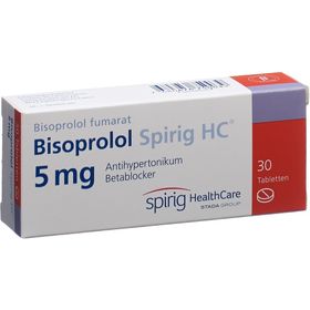 BISOPROLOL Spirig HC Tabl 5 mg SDO