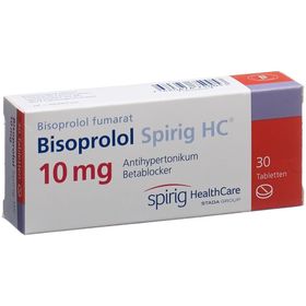BISOPROLOL Spirig HC Tabl 10 mg SDO