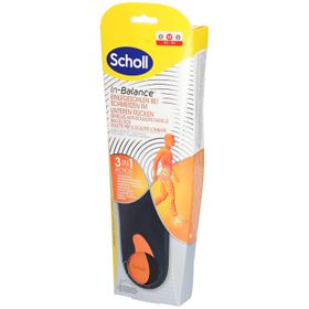 Scholl In-Balance Semelles anti-douleurs dans le bas du dos Taille M 40-42