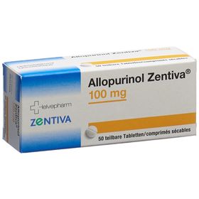 ALLOPURINOL Zentiva Tabl 100 mg SDO