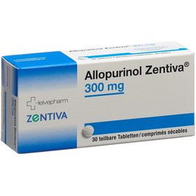 ALLOPURINOL Zentiva Tabl 300 mg SDO