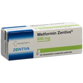 METFORMIN Zentiva Filmtabl 850 mg SDO