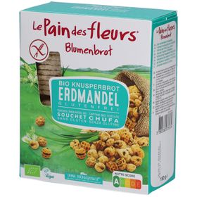 Le Pain des Fleurs Bio Tigernuss-Knäckebrot, glutenfrei