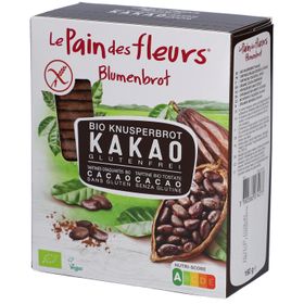 Le Pain des fleurs® Tartines craquantes bio au cacao sans gluten