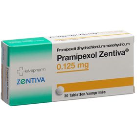 PRAMIPEXOL Zentiva Tabl 0.125 mg SDO