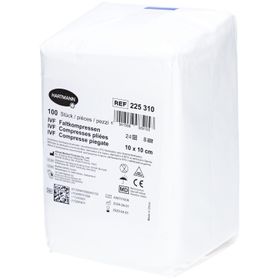 HARTMANN IVF T24 Faltkompressen 10 x 10 cm 8-fach
