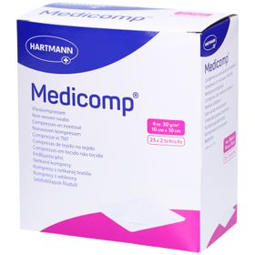 Medicomp® Vliesstoffkompressen steril 10 x 10 cm 4 lagig