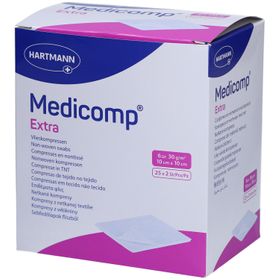 Medicomp® Vliesstoffkompressen steril 10 x 10 cm 6 lagig