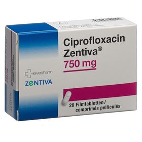 CIPROFLOXACIN Zentiva Filmtabl 750 mg SDO