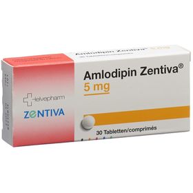 AMLODIPIN Zentiva Tabl 5 mg SDO