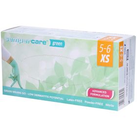 Sempercare Green Untersuchungshandschuhe Nitril XS 5-6