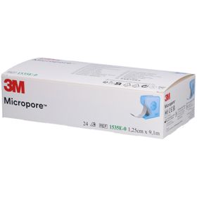 3M Micropore Heftpflaster Klebeband auf Rolle 12 mm x 9,14 m