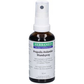 HERBAMED Propolis-Holunder Mundspray - Zinkergänzung