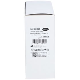 HARTMANN Dermaplast® Stretch Bande de gaze élastique 6 cm x 4 m