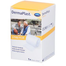 HARTMANN Dermaplast® Stretch Bande de gaze élastique 8 cm x 10 m