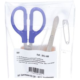 HARTMANN Set pincette, ciseaux, épingle de sureté