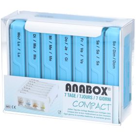 Anabox Compact Wöchentliche 7-Tage-Pillenbox