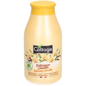 COTTAGE Douche Lait Adoucissante à la Vanille