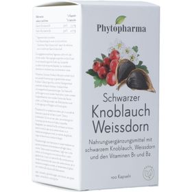 PHYTOPHARMA Schwarzer Knoblauch Weißdorn