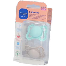 Mam Sucettes Supreme Silikon 0-6 Monate