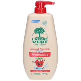 L'ARBRE VERT Öko Shampoo & Dusche Kinder Himbeere