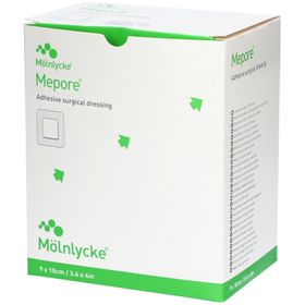 MÖLNLYCKE® Mepore® Chirurgischer Heftpflasterverband 10 x 9 cm