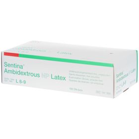 SENTINA Handschuhe L Latex 100 Stk
