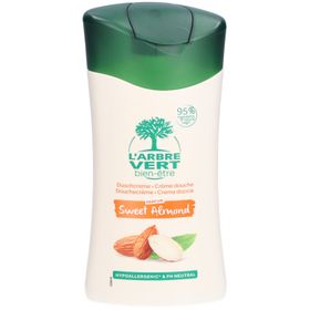 L'ARBRE VERT Crème de douche écologique Amande douce