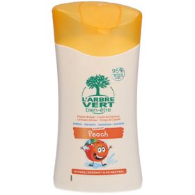 L'ARBRE VERT Öko Shampoo & Dusche Kinder Pfirsich