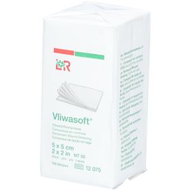 Vliwasoft® Vliesstoffkompresse 5 x 5 cm
