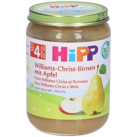 HiPP Poires Williams-Christ avec pomme dès 4 mois