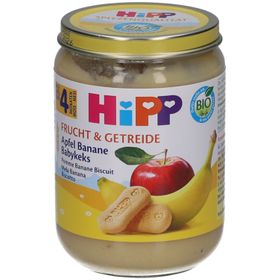 HiPP - Bio Apfel-Bananen-Püree Kekse ab 4 Monaten
