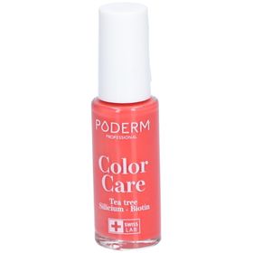 PODERM Color Care Tea Tree Vernis à ongles No 273 Rouge Corail