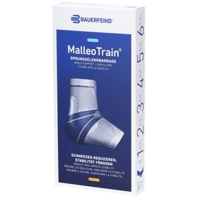 MALLEOTRAIN Sprunggelenkbandage Größe 5 rechts Titanium