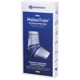 MALLEOTRAIN Sprunggelenkbandage Größe 6 links Titanium