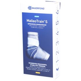 MALLEOTRAIN S Sprunggelenkbandage Größe 3 rechts Titanium