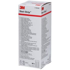 3M Steri-Strip™ Steriles selbstklebendes Hautnahtmaterial 6 x 75 mm Weiß