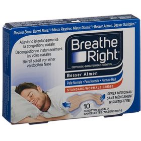 Breathe Right Meilleure respiration Patchs nasaux beige, Normal