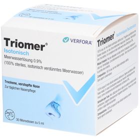 TRIOMER Isotonische Lösung auf der Basis von Meerwasser