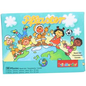Lutz Mauder® Kinderpflaster Kinder der Welt 10 Stück in 2 Größen