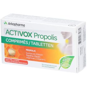 ACTIVOX Propolis Honig-Zitronen Lutschtabl 24 Stk