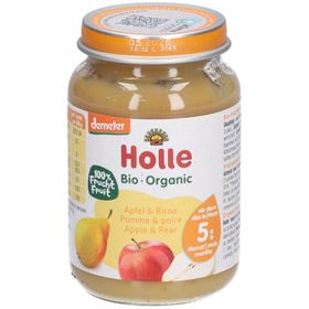 HOLLE Apfel und Birne Glas 190 g