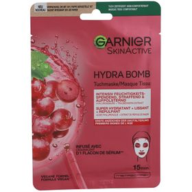 Garnier SkinActive Hydra Bomb Masque Tissu Raisin & Acide Hyaluronique