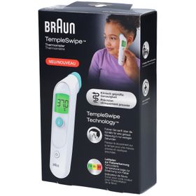 BRAUN Templeswipe Digitales Thermometer BST200