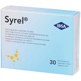 IBSA SYREL capsules molles avec sélénium